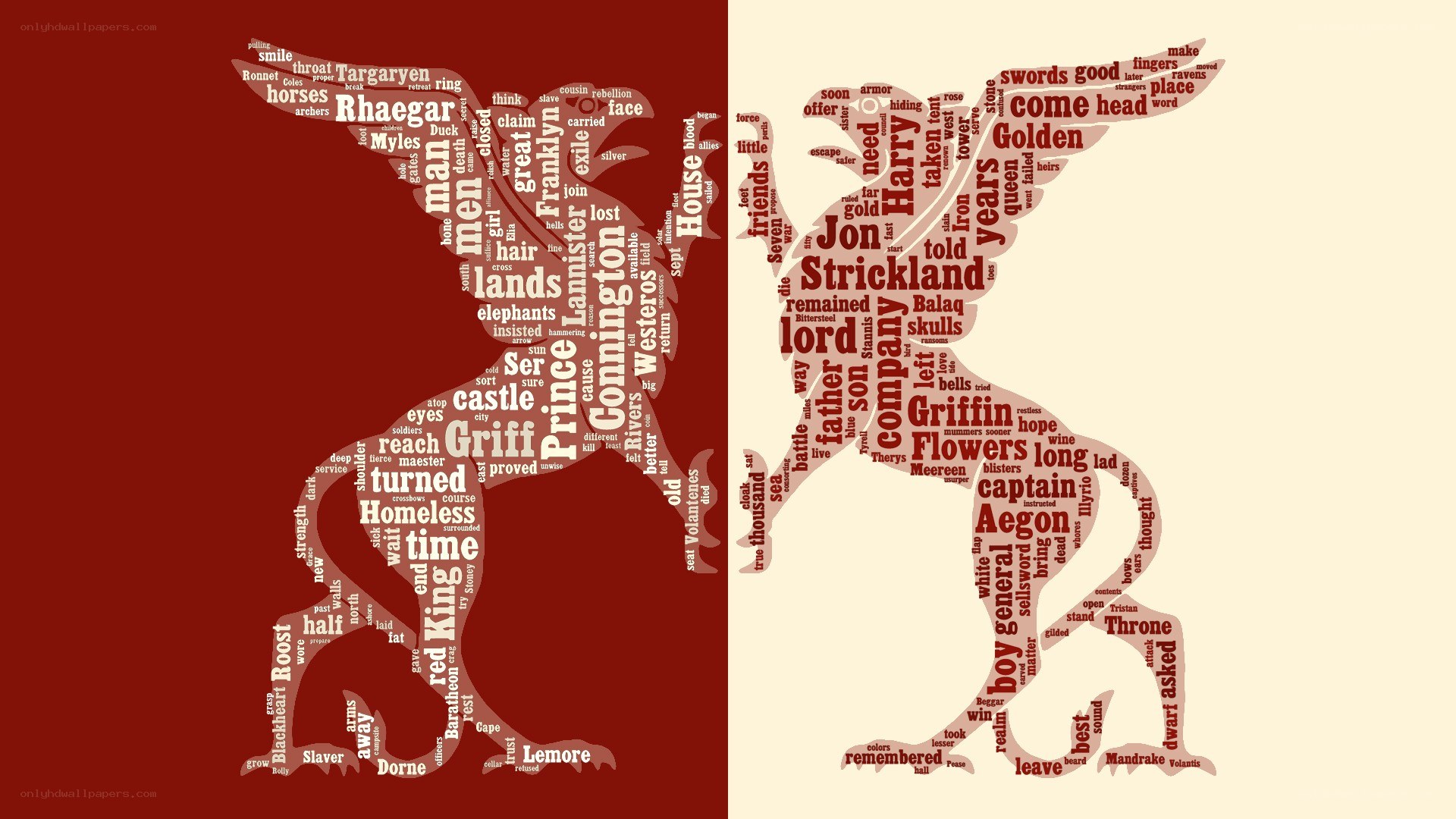 Book character word art
