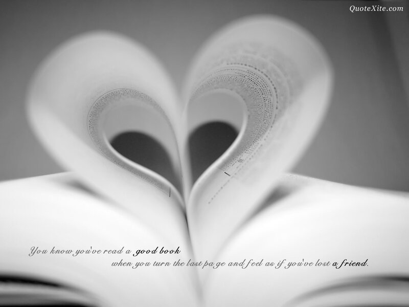 book heart shape