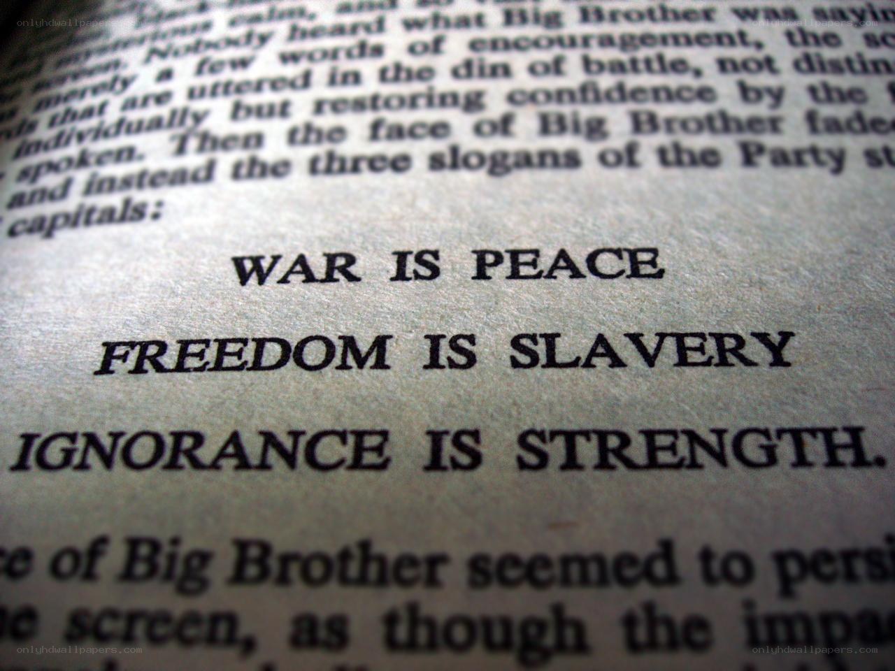 book page with slogans
