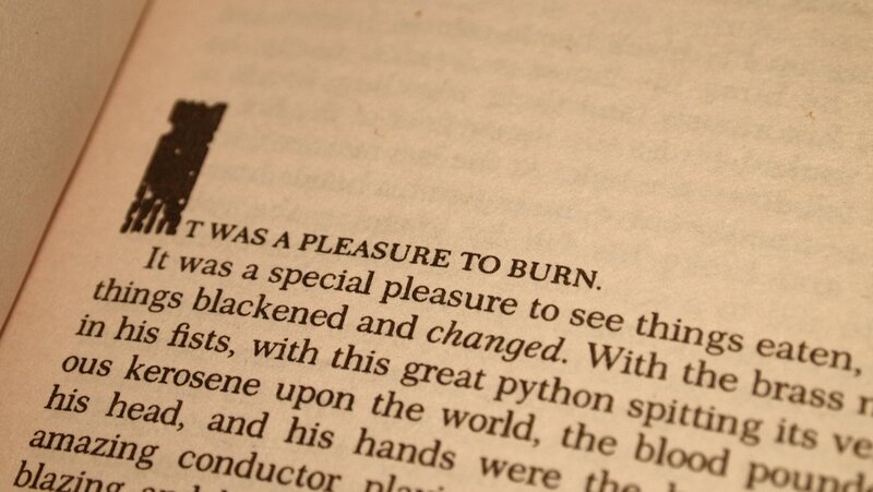 Book Page with Text — Beige, Dramatic