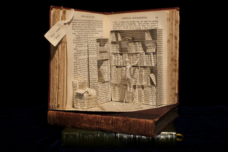 Book Sculpture House