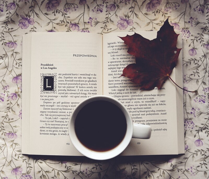 Book with Coffee Cup