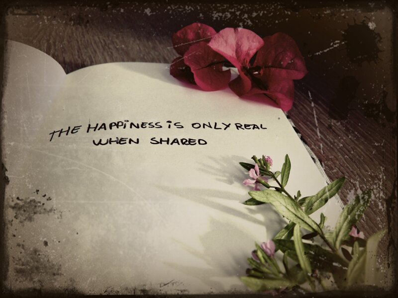 Book with Flowers — White