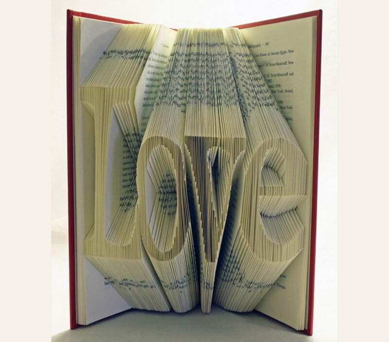 Book with Folded Pages