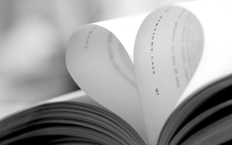 Book with Heart-shaped Page