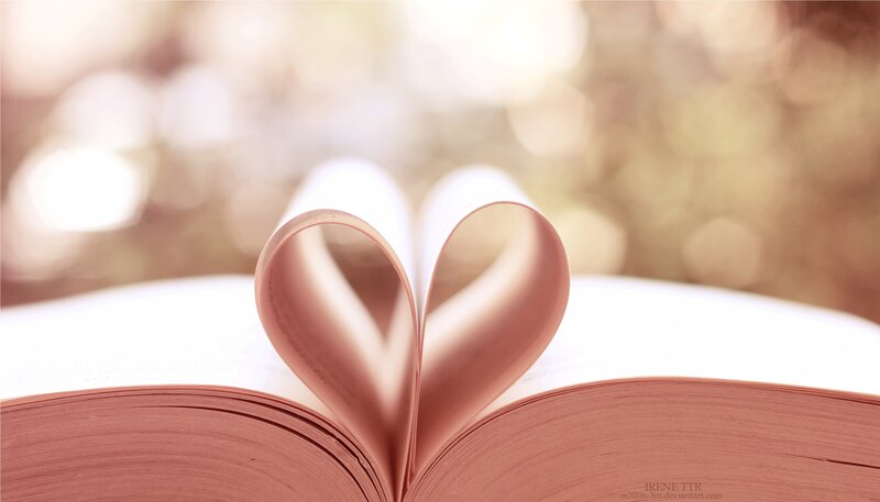 Book with Heart-shaped Pages — White, Serene, Photograph, Heart Shape, Bokeh
