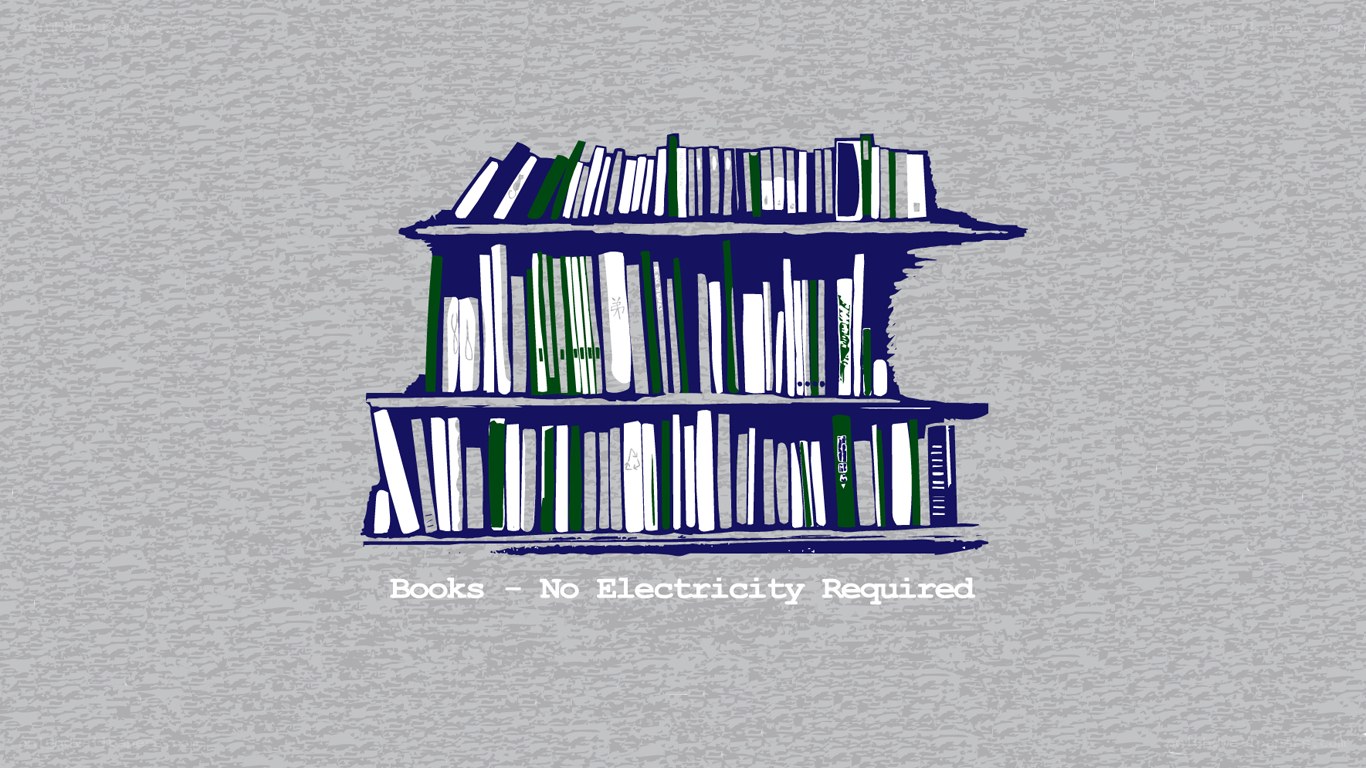 Books no electricity required