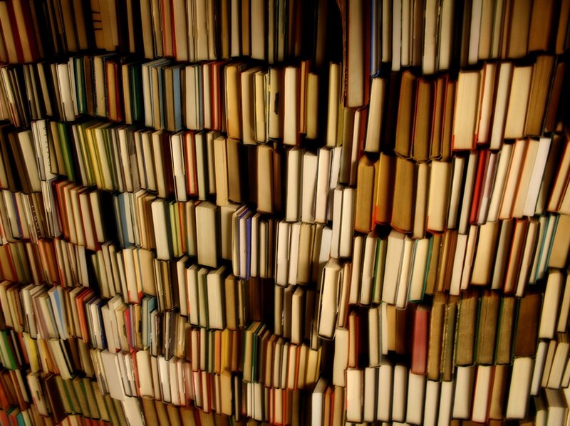 Books on a Shelf — Brown