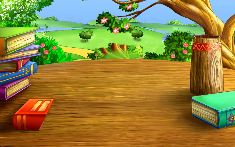 Books on Wooden Table