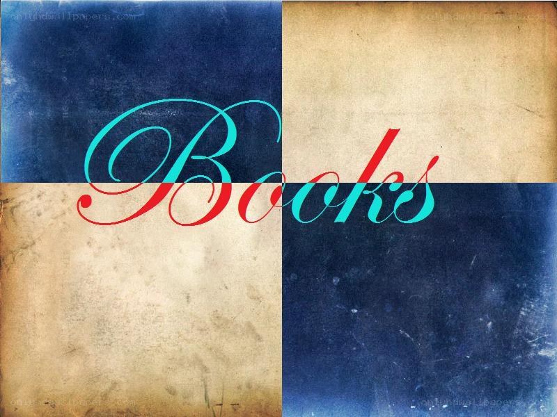 Books text on textured background