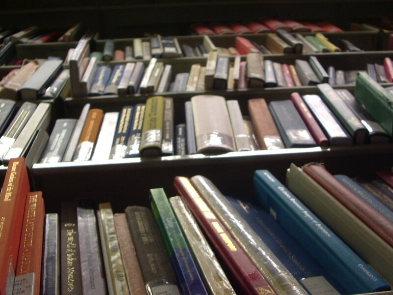 bookshelf with books