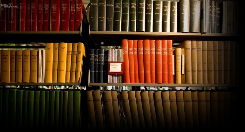 Bookshelf with Journals