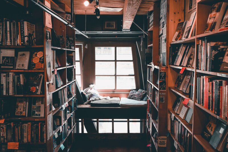 Bookstore Window Seat
