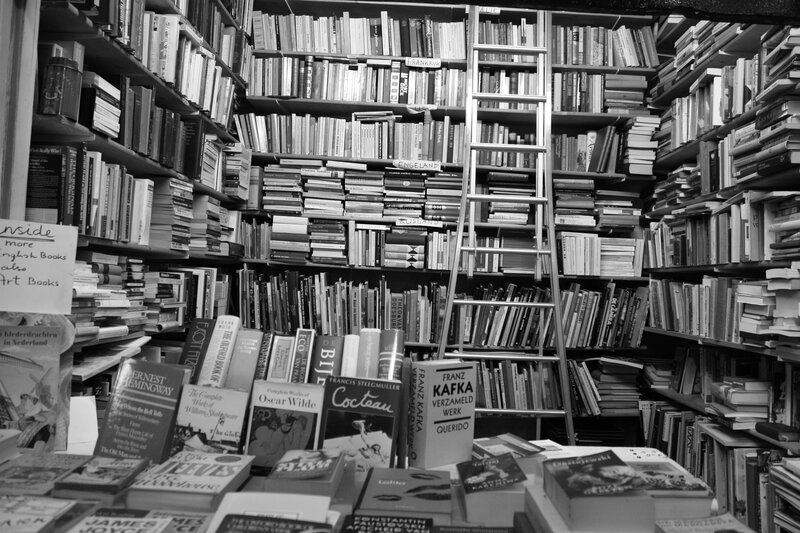 Bookstore with Bookshelves