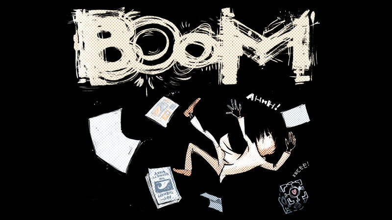 Boom explosion artwork