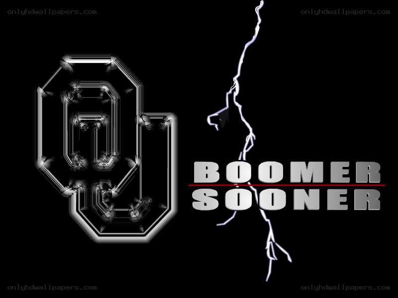 Boomer Sooner logo with lightning