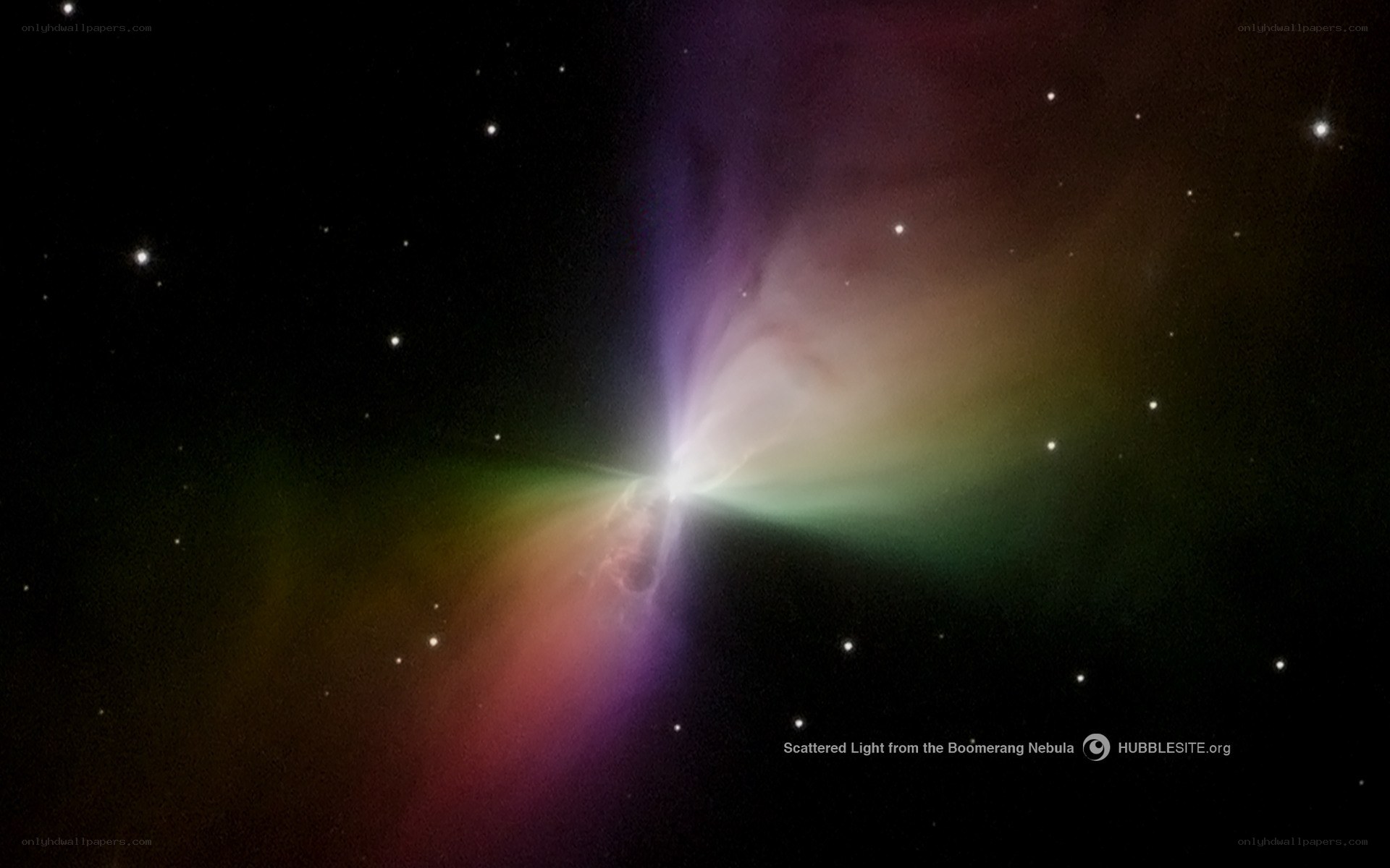 Boomerang Nebula light scattering