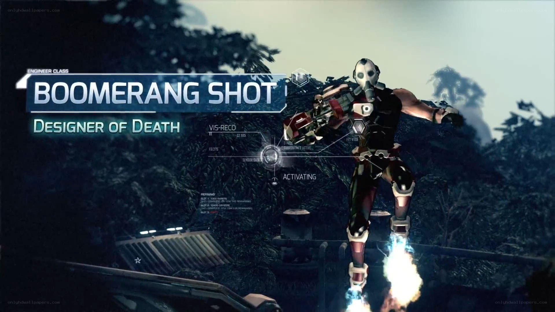 Boomerang Shot character