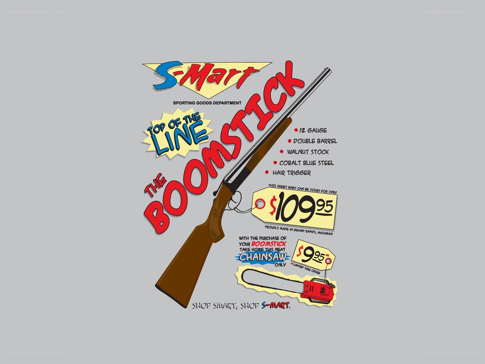 Boomstick shotgun ad