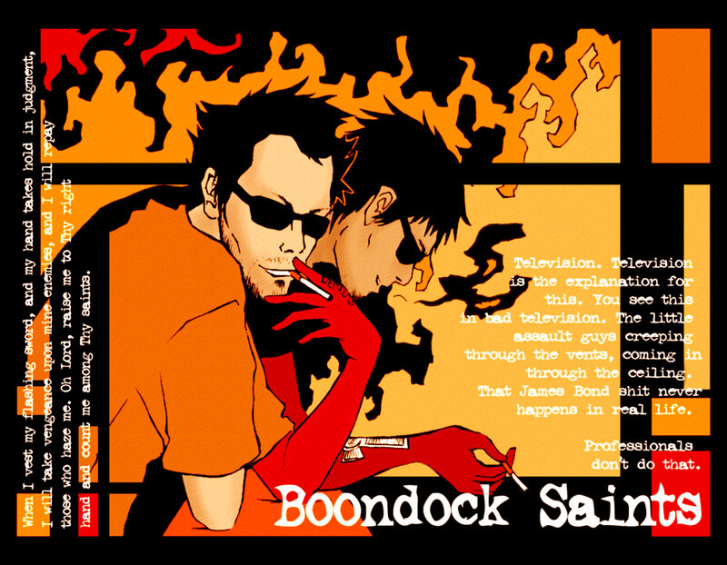 Boondock Saints comic panel