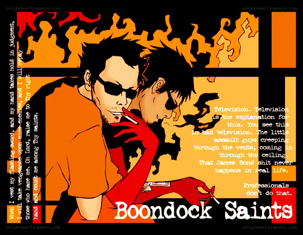 Boondock Saints comic panel