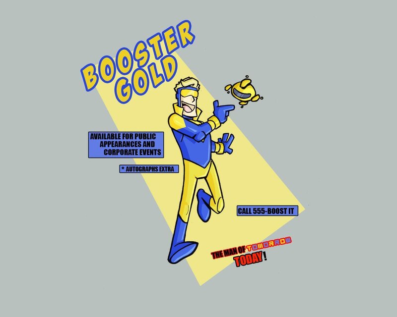 Booster Gold promotional art