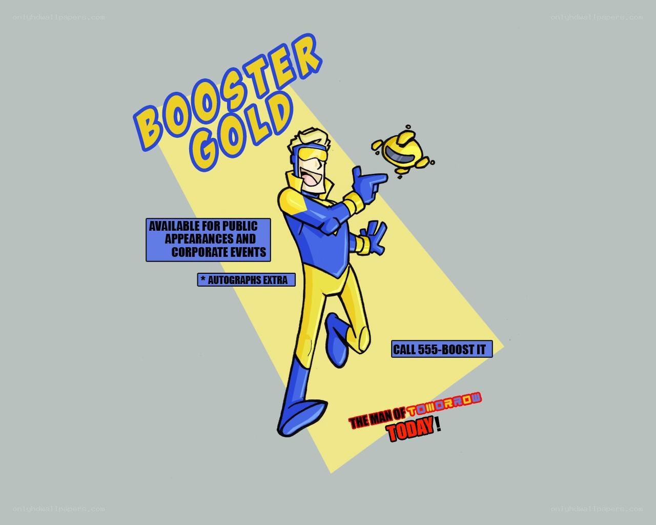 Booster Gold promotional art