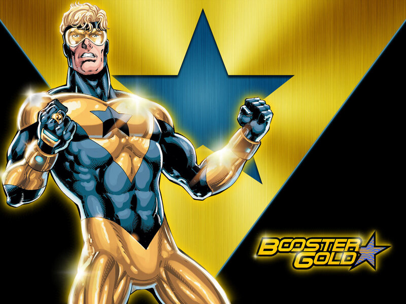 Booster Gold superhero