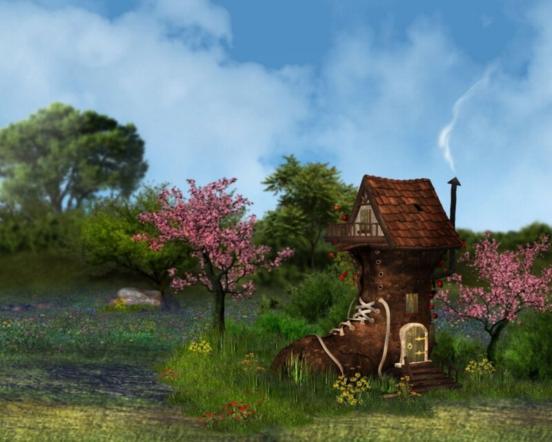 Boot-shaped House