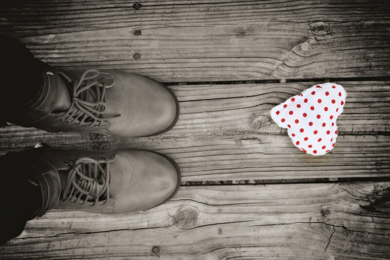 Boots on Wooden Floor