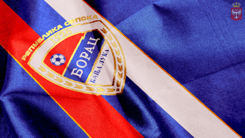 Borac Banja Luka Crest — Blue, Patriotic