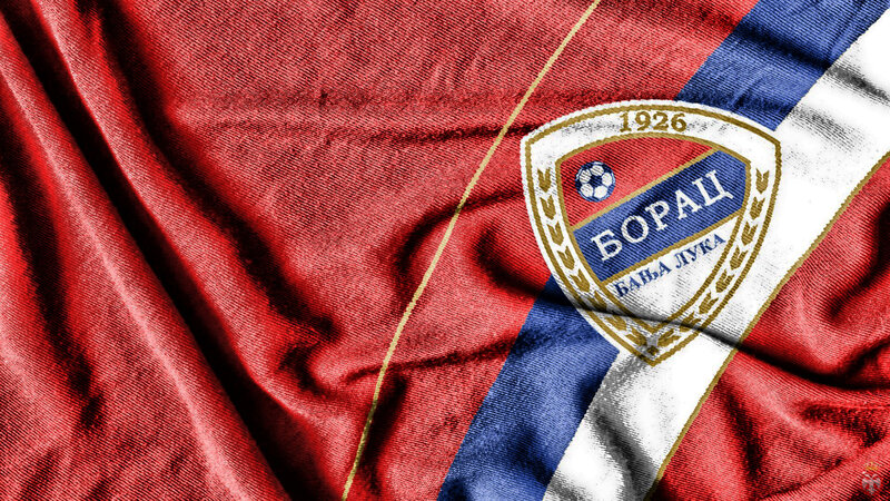 Borac Banja Luka Crest — Red, Patriotic, Photograph