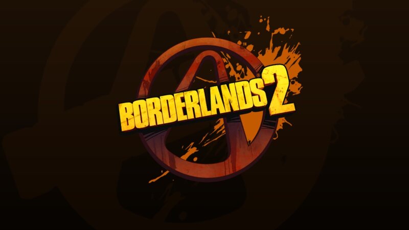 Borderlands 2 Logo — Black, Dramatic, Digital Art
