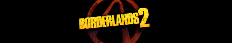 Borderlands 2 Logo — Black, Dramatic