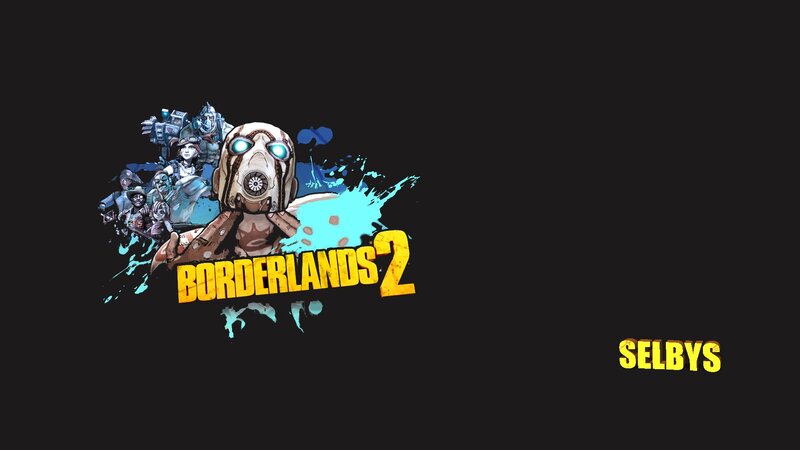 Borderlands 2 Logo — Black