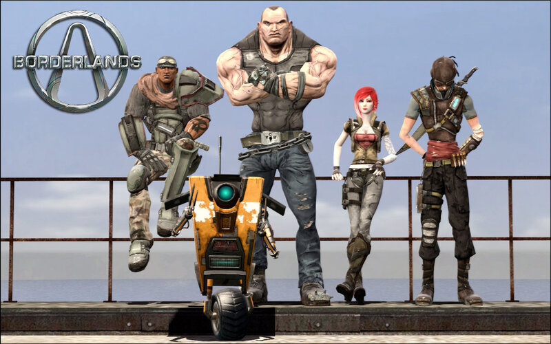 Borderlands characters lineup