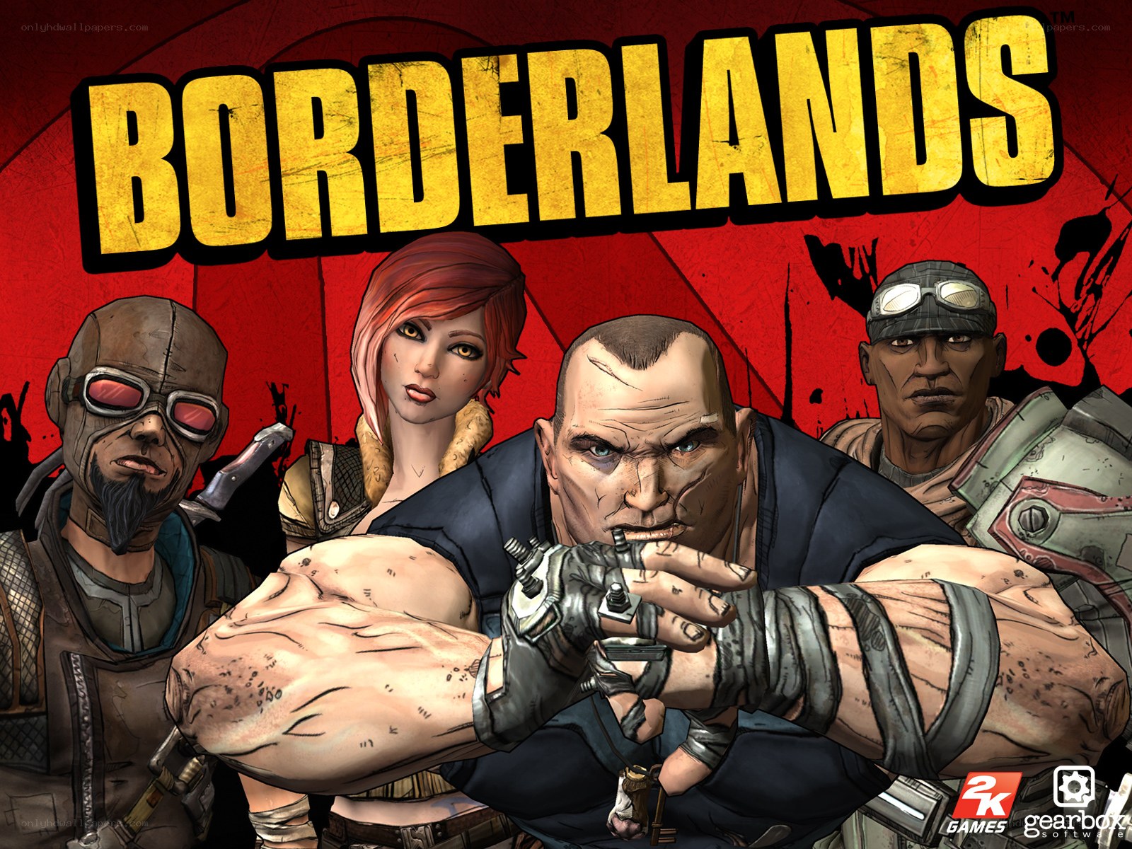 Borderlands game cover art