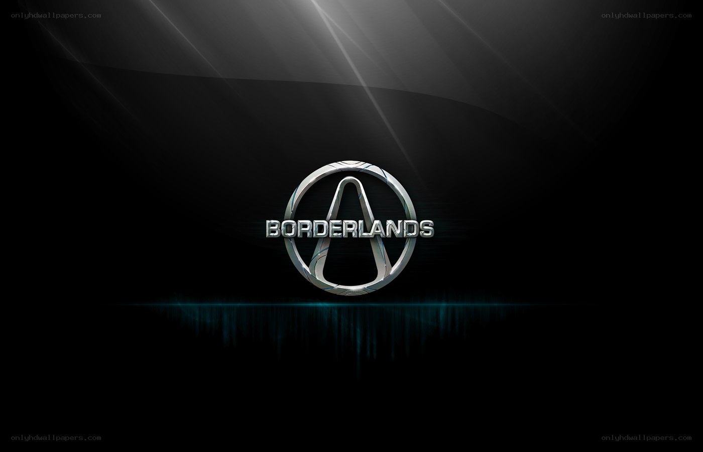 Borderlands logo on dark background