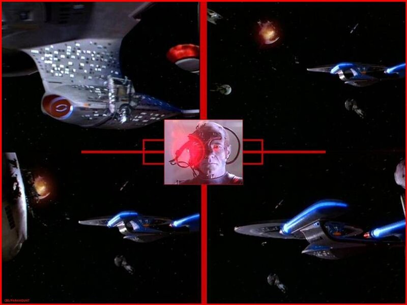 Borg Drone in Space