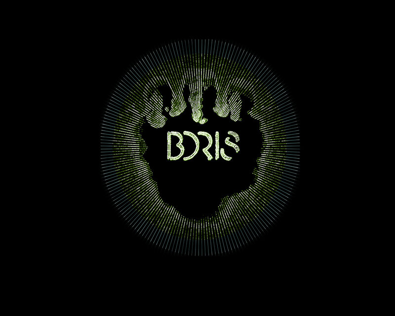 Boris logo with green design