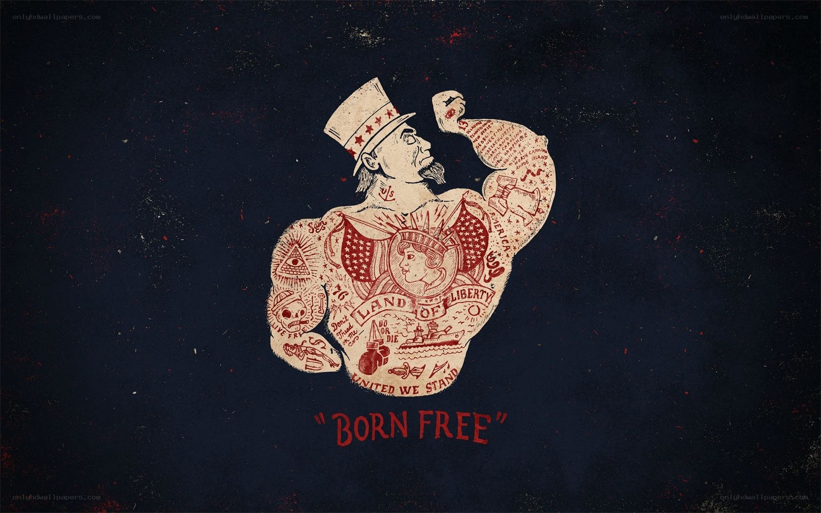 Born Free tattoo art