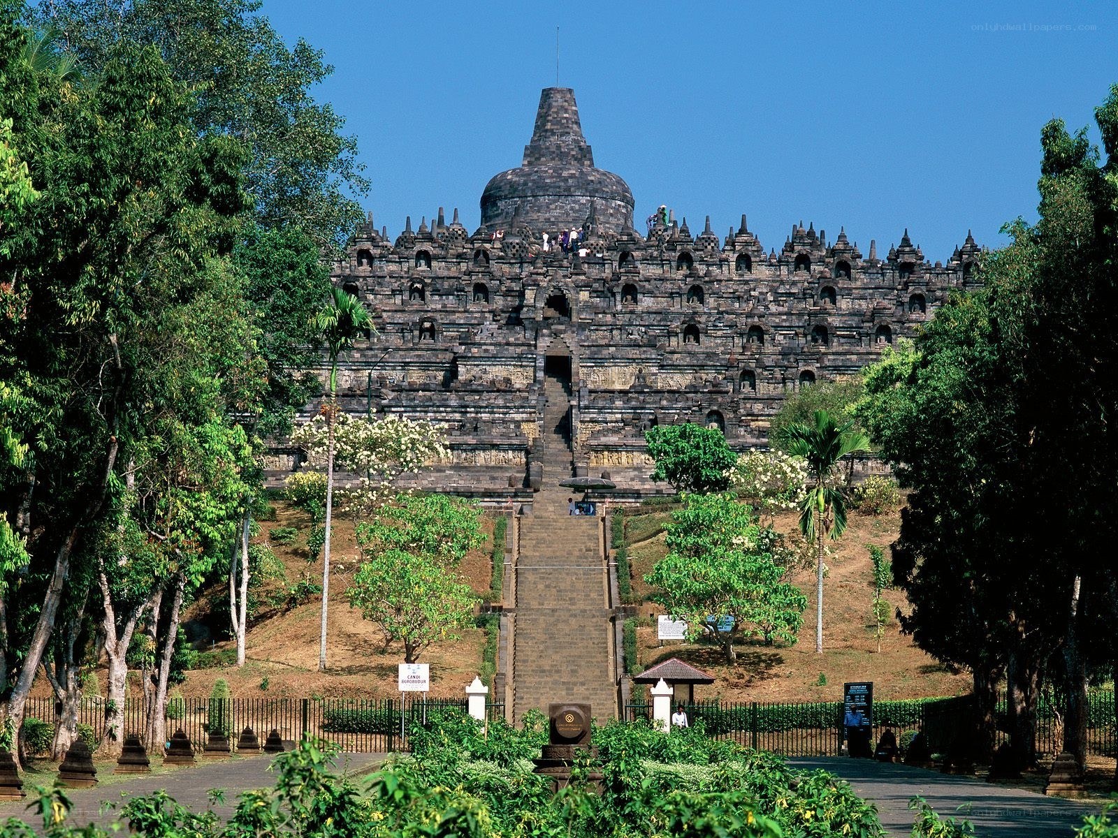 Borobudur Temple in Indonesia