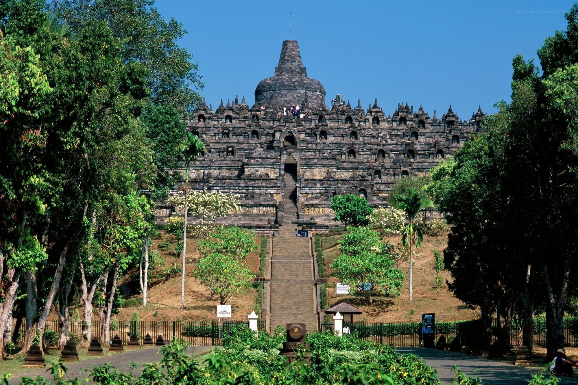 Borobudur Temple in Indonesia