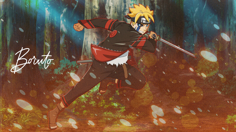 Boruto in Forest