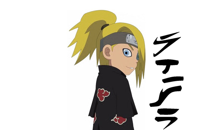Boruto Uzumaki in Akatsuki cloak