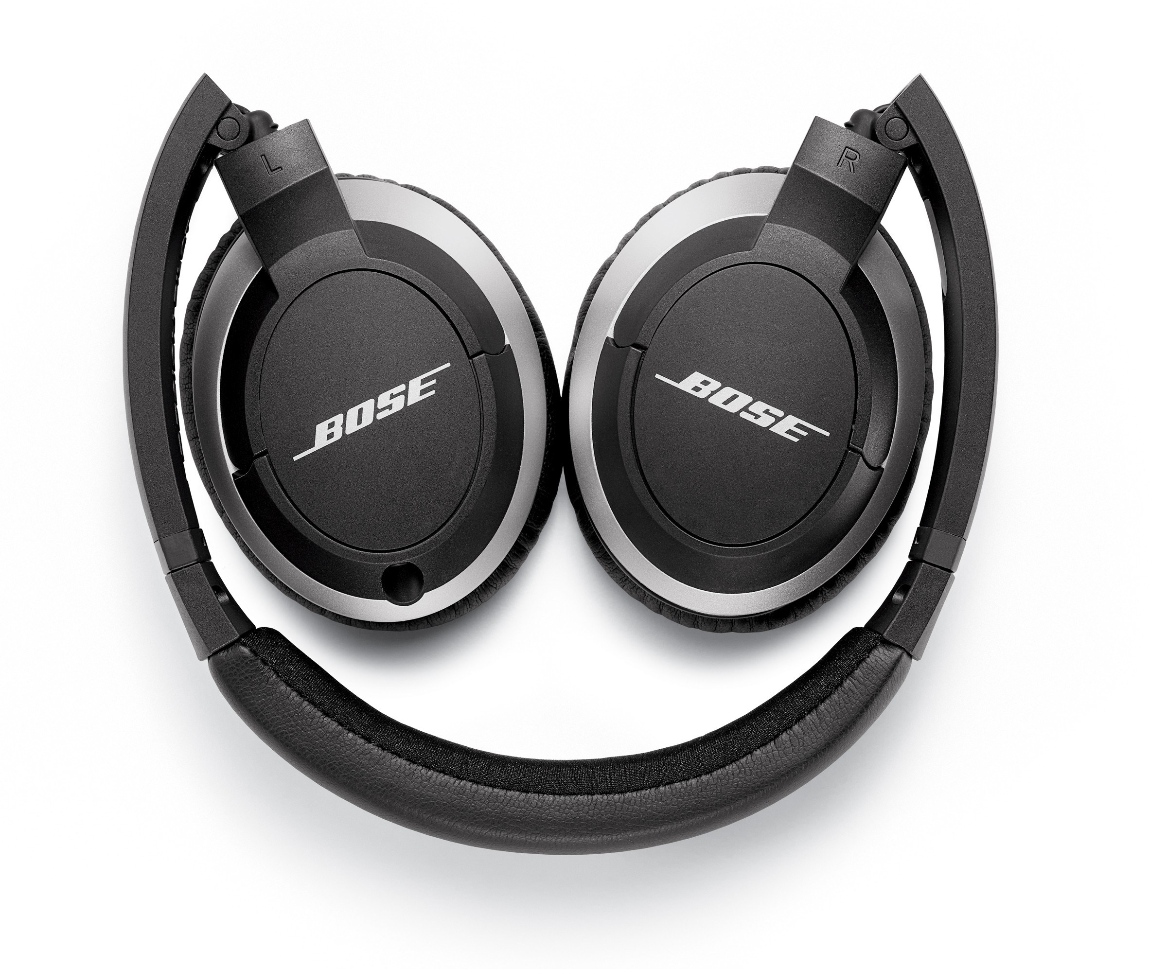 Bose headphones on white background