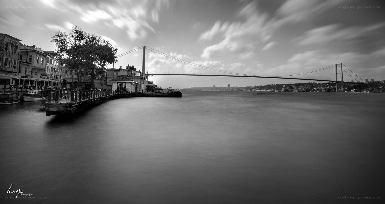 Bosphorus Bridge at dusk