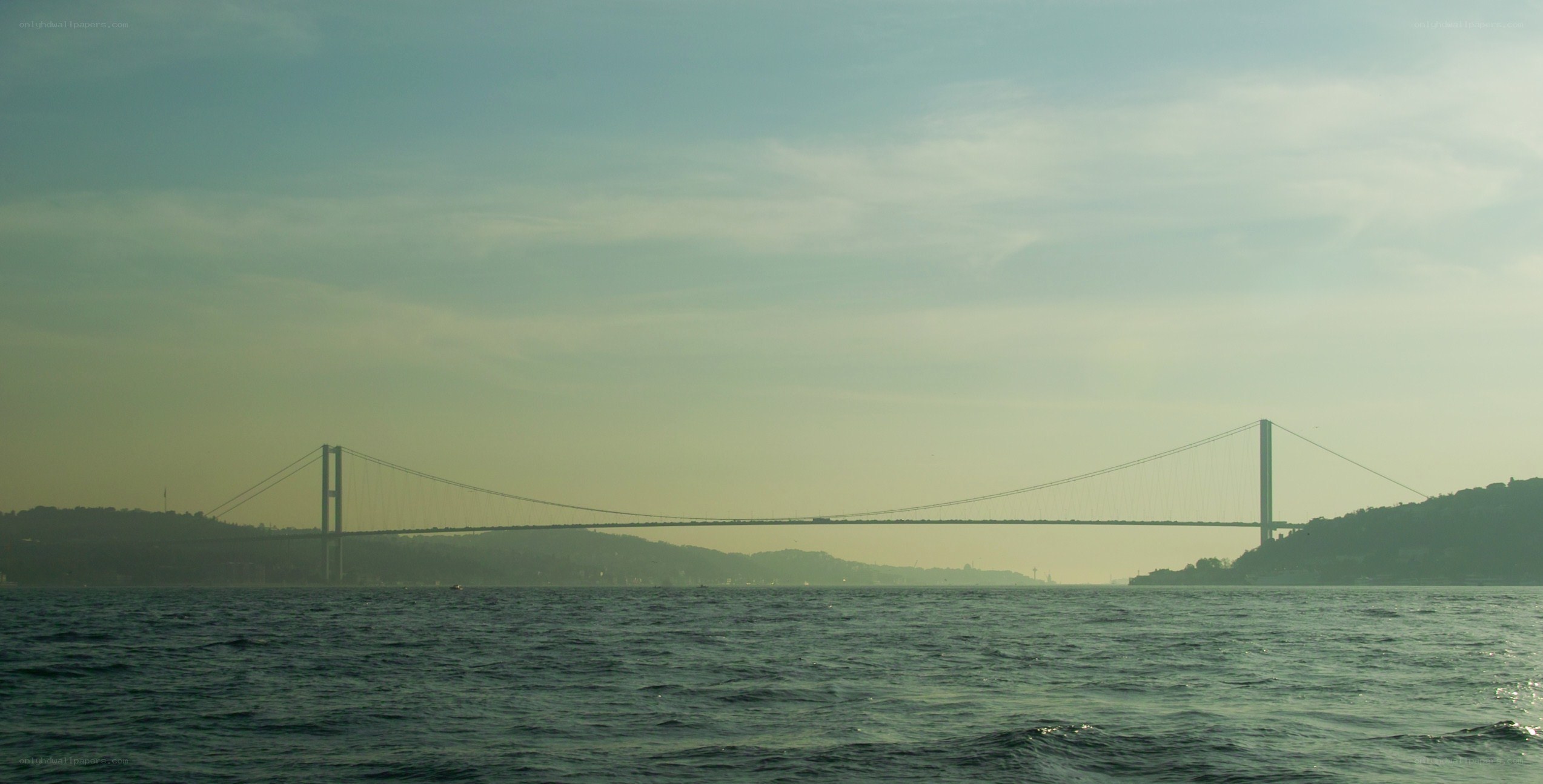 Bosphorus Bridge at Dusk