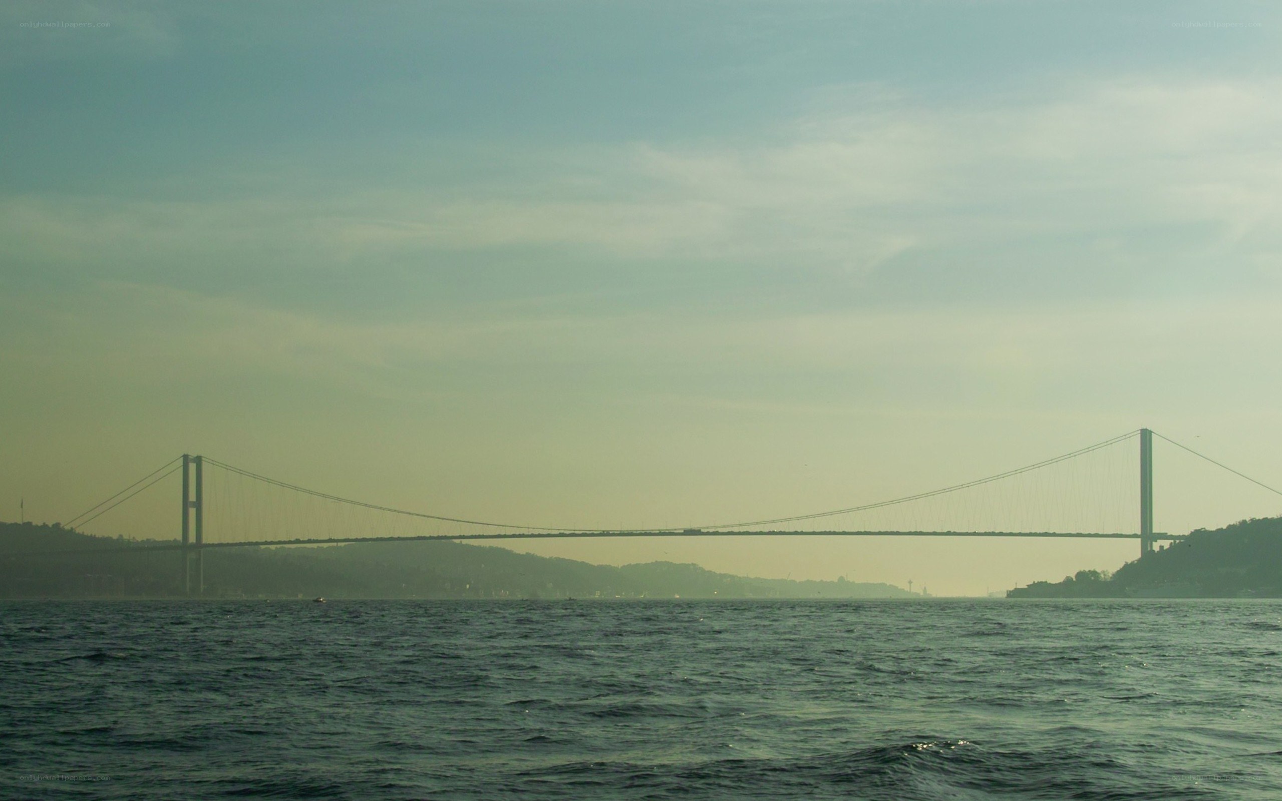 Bosphorus Bridge at dusk