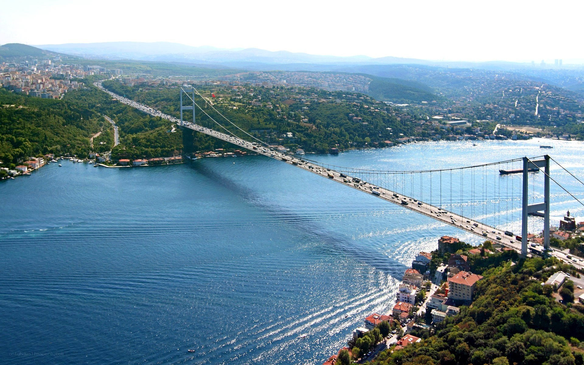 Bosphorus Bridge in Istanbul